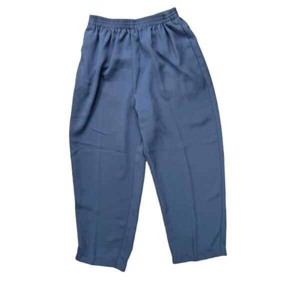 Alfred Dunner blue/purple Elastic waist light pants size 12 - Picture 1 of 2